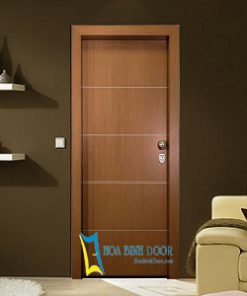 Cửa gỗ công nghiệp MDF phủ laminate KD.M1R4