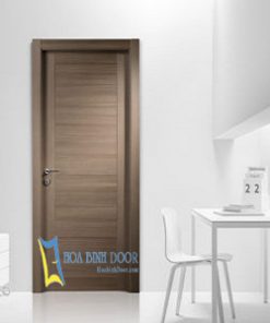 Cửa gỗ công nghiệp MDF phủ melamine KD.M1NR2