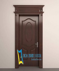 Cửa gỗ công nghiệp HDF veneer KD.3A-Walnut