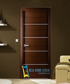 Cửa gỗ công nghiệp MDF phủ melamine KD.M1NR4