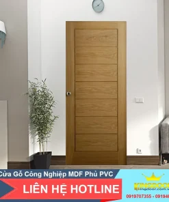 Cửa gỗ MDF Phủ PVC