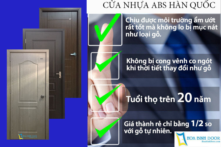 Giá cửa nhựa Hàn Quốc