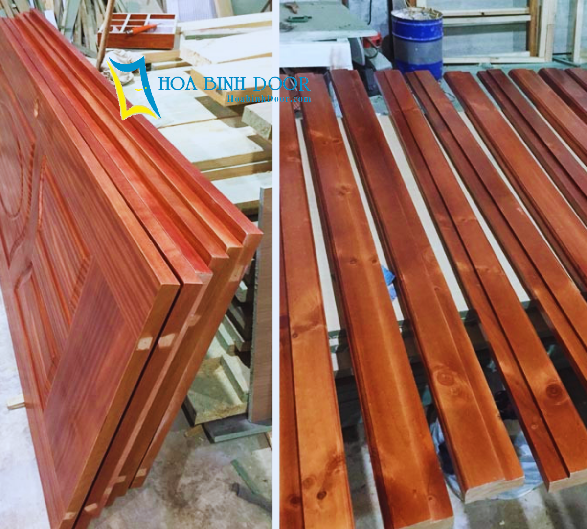 BÁO GIÁ CỬA GỖ HDF