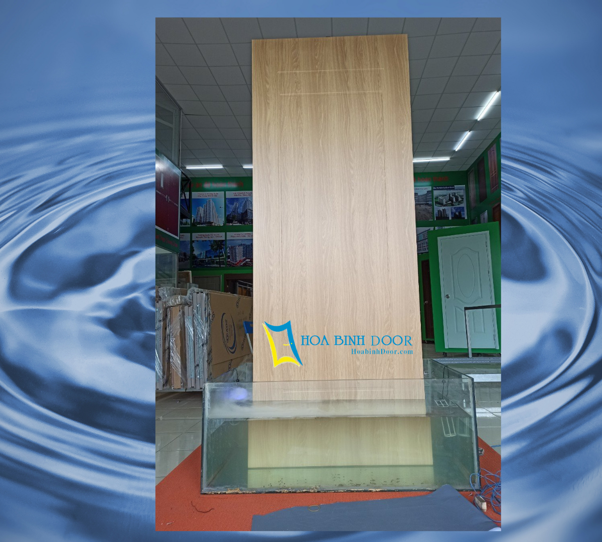 Mẫu Cửa nhựa Composite tại Long An