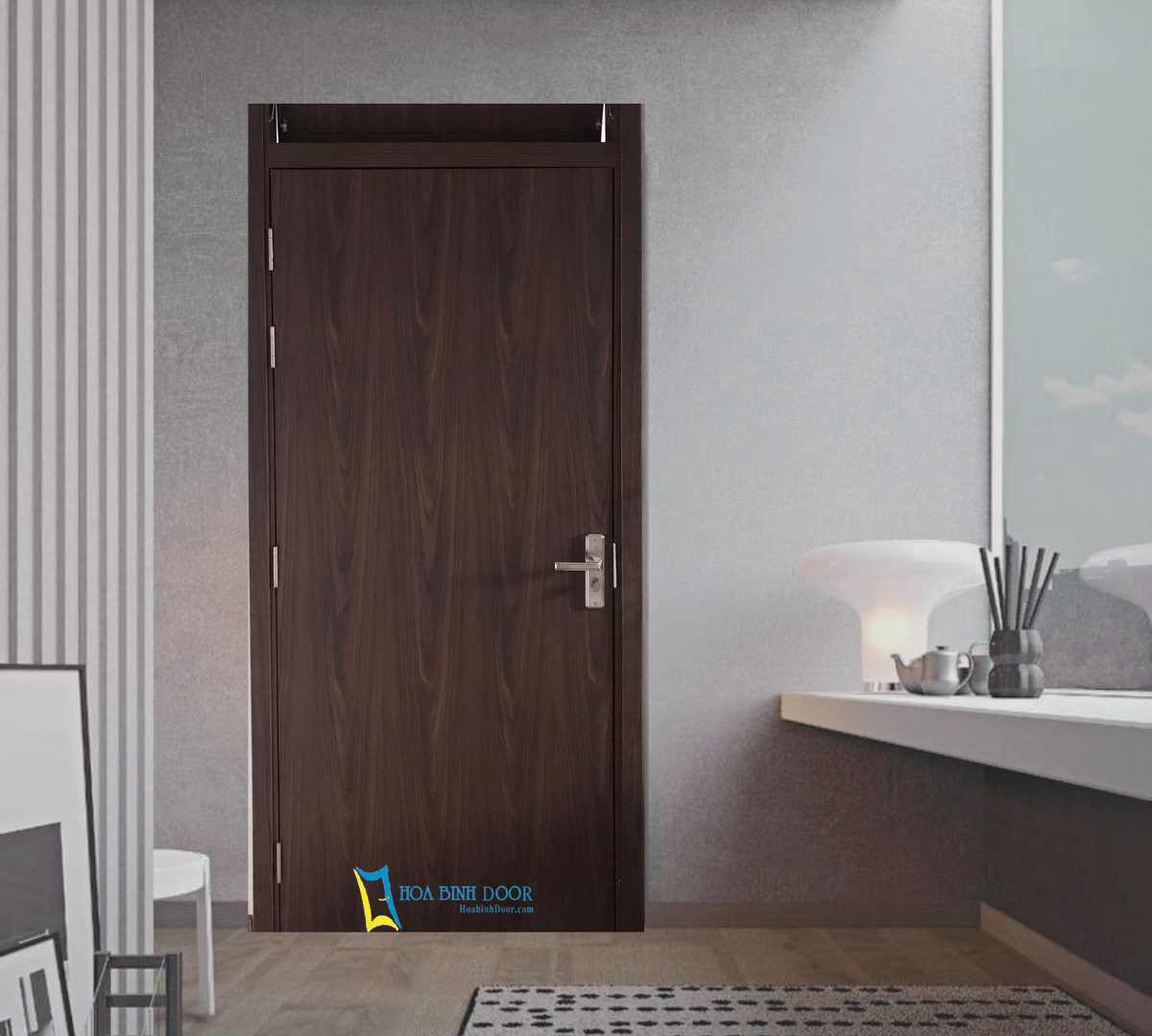 Mẫu cửa gỗ phòng ngủ đẹp