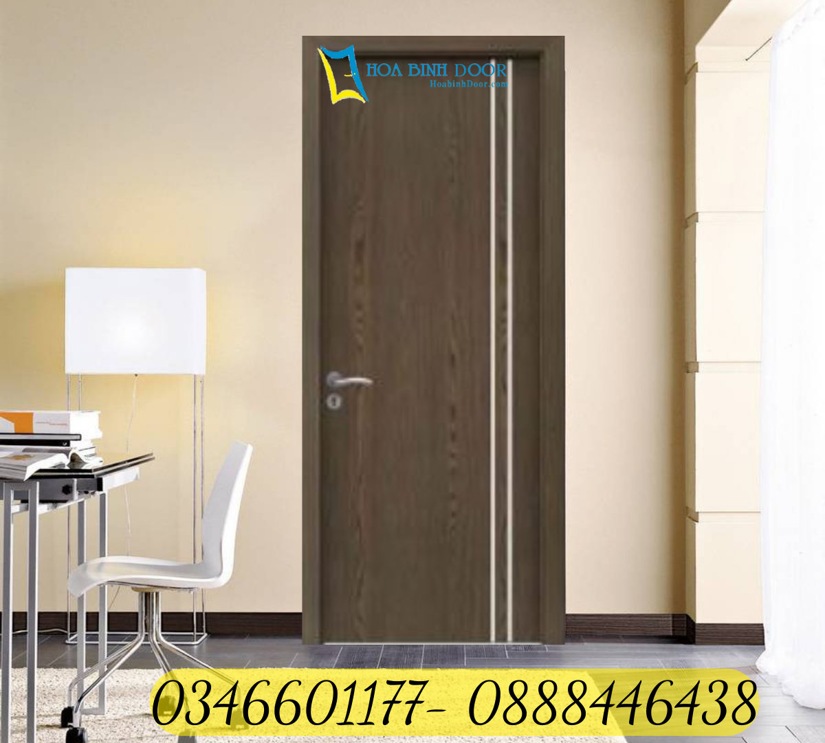 Mẫu cửa gỗ phòng ngủ đẹp