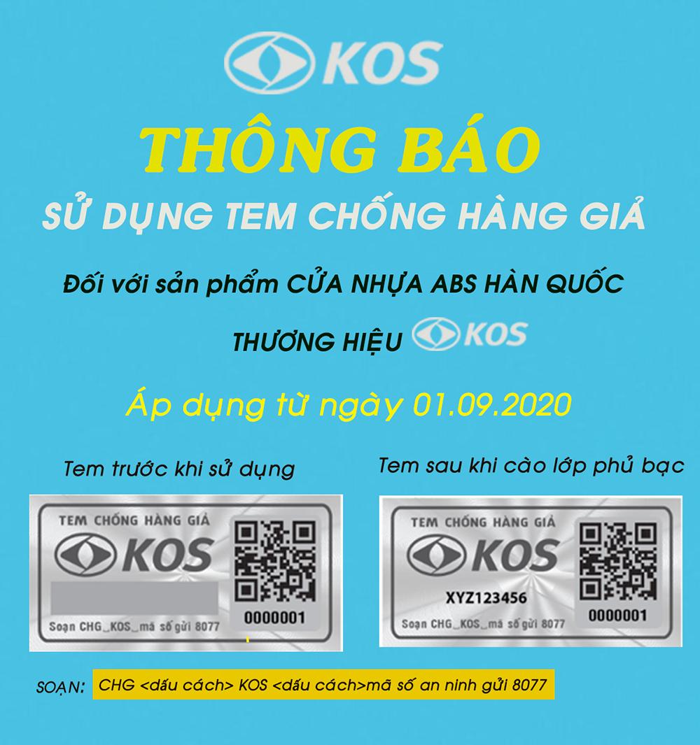 Cửa nhựa ABS Hàn Quốc tại Gò Vấp