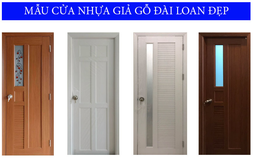 ưu điểm cửa nhựa đài loan