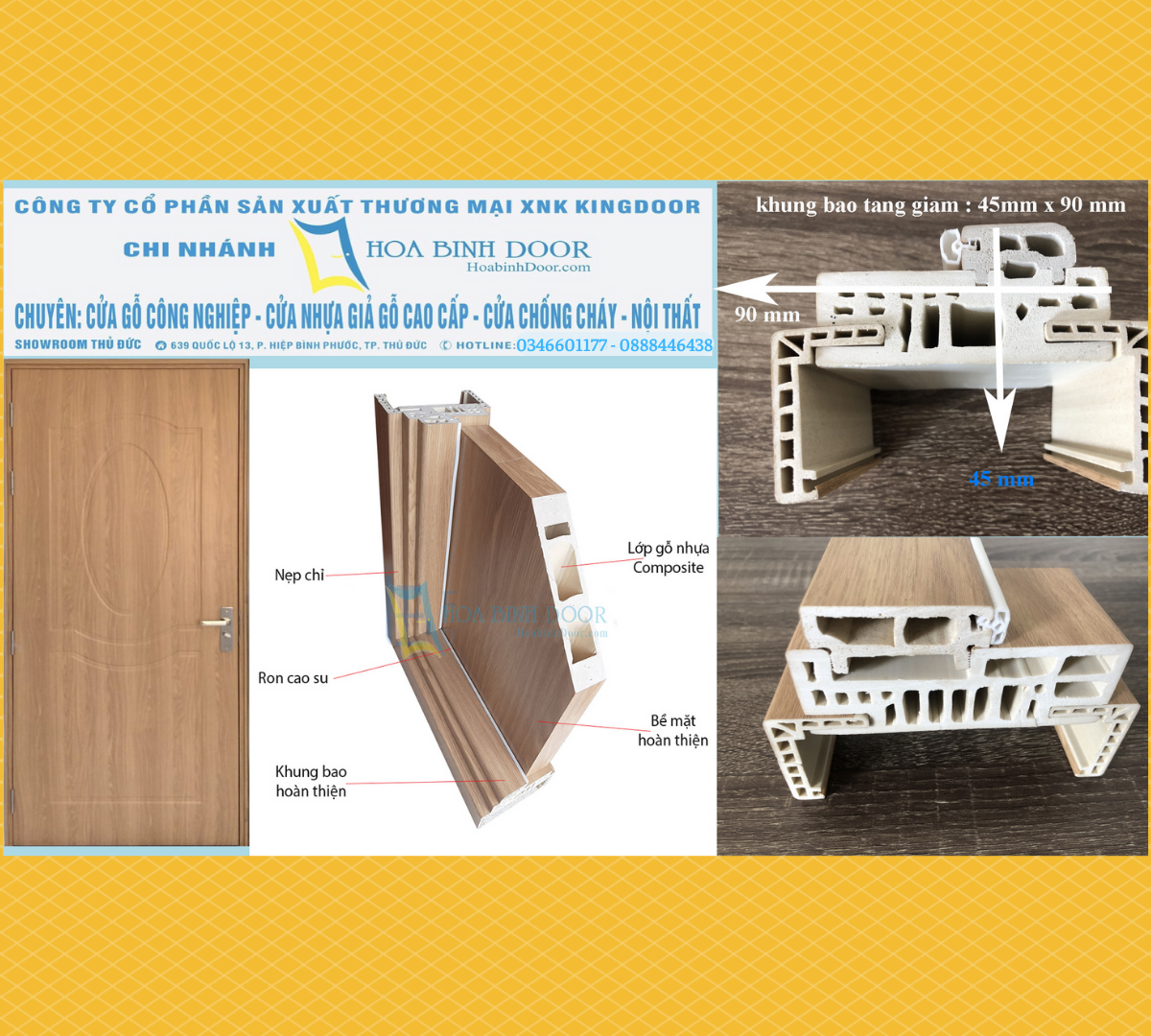 Cửa nhựa composite tại Quận 4