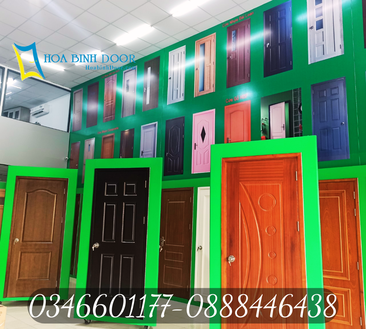 cửa gỗ HDF sơn tại Thủ Đức