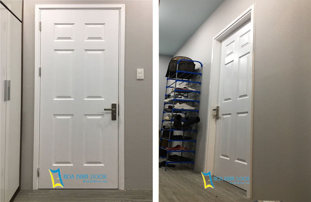cửa gỗ HDF sơn tại Thủ Đức