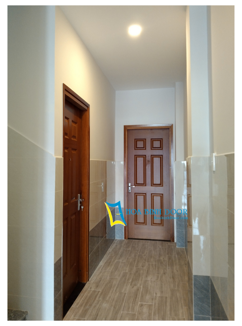Cửa gỗ HDF neveer tại Bình Chánh