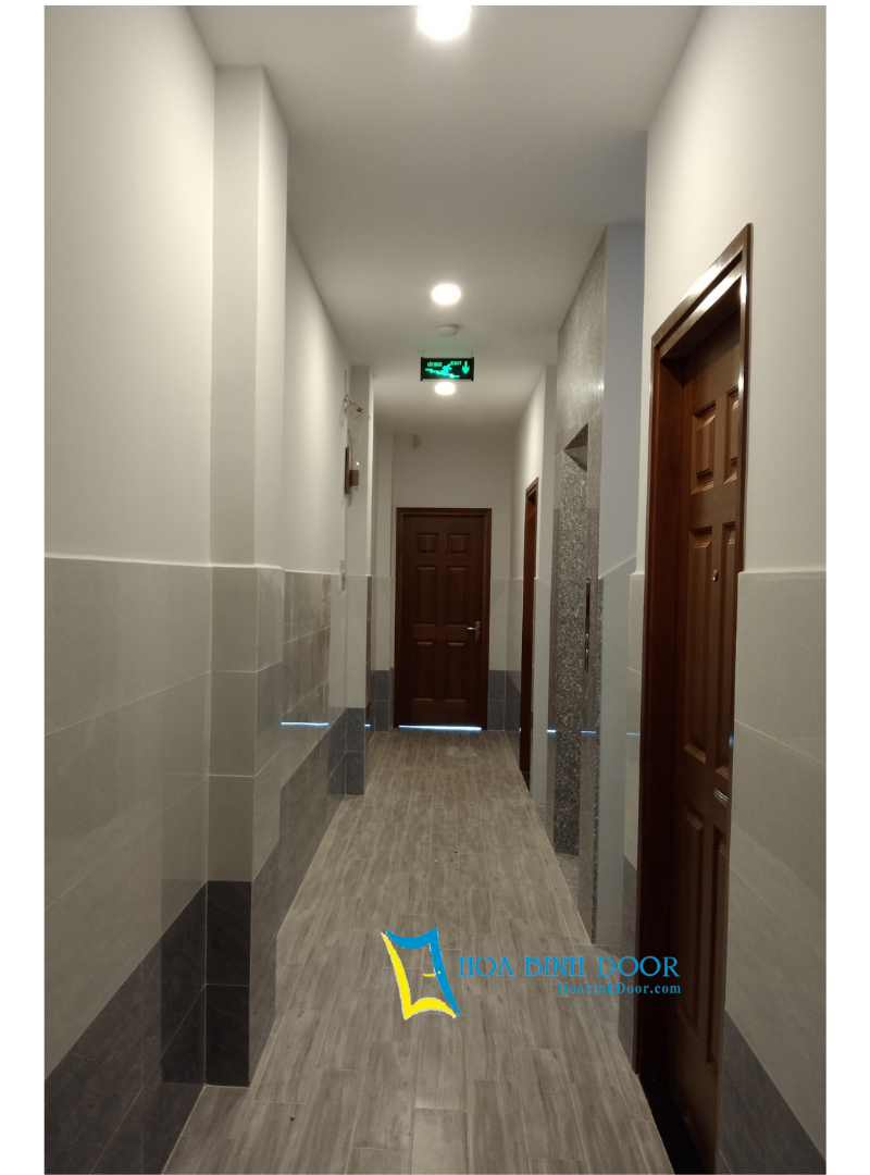 Cửa gỗ HDF neveer tại Bình Chánh