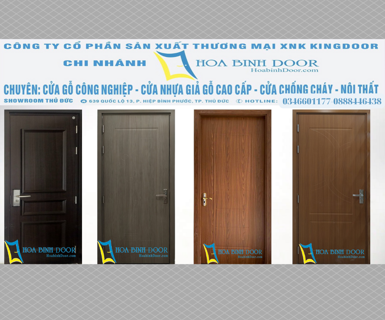 Cửa nhựa Composite tại Dĩ An