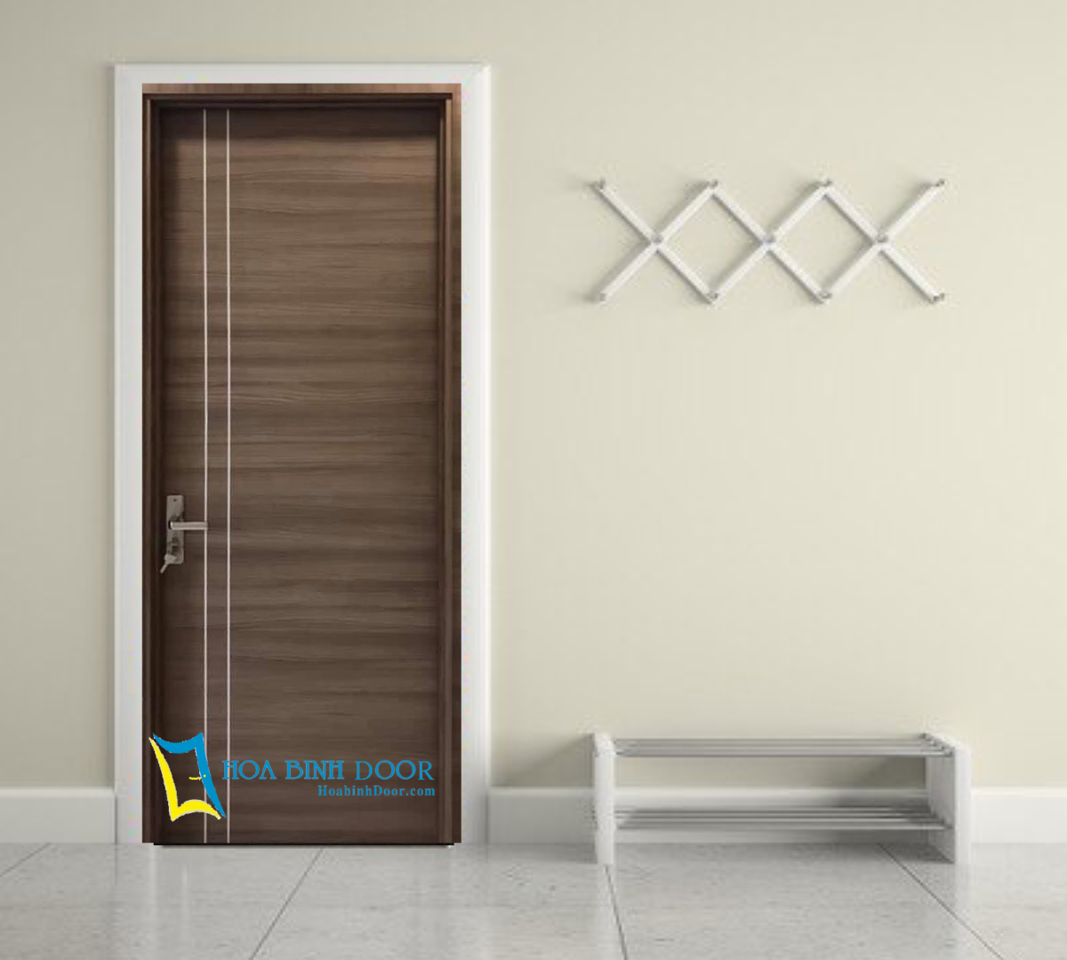 Cửa gỗ MDF Melamine tại Bình Thạnh