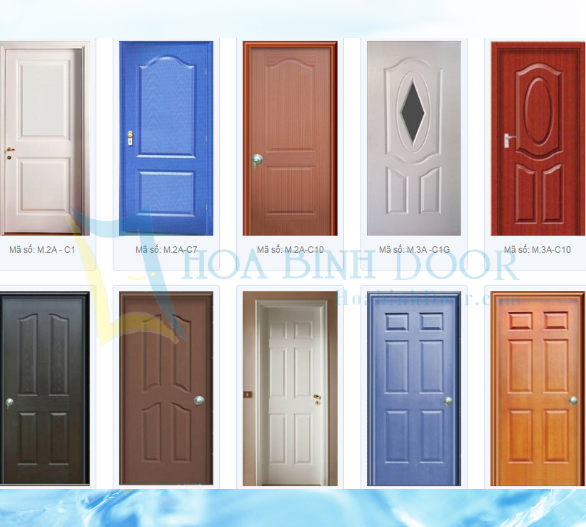 Cửa gỗ HDF Sơn tại Bình Thạnh