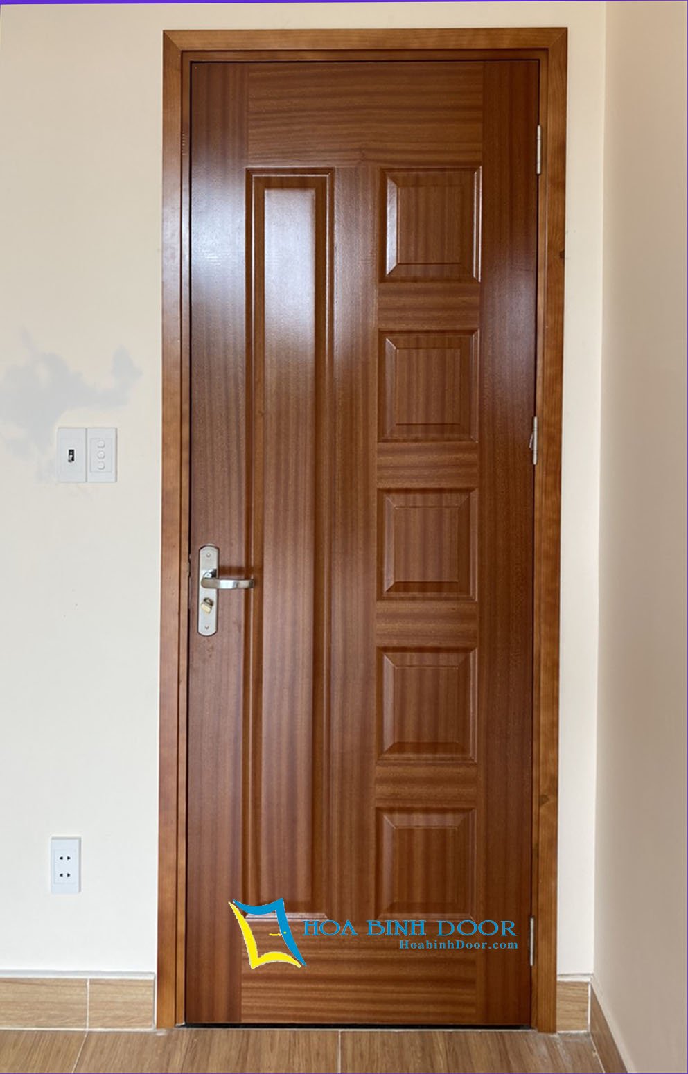 Cửa gỗ HDF veneer tại Quận 1