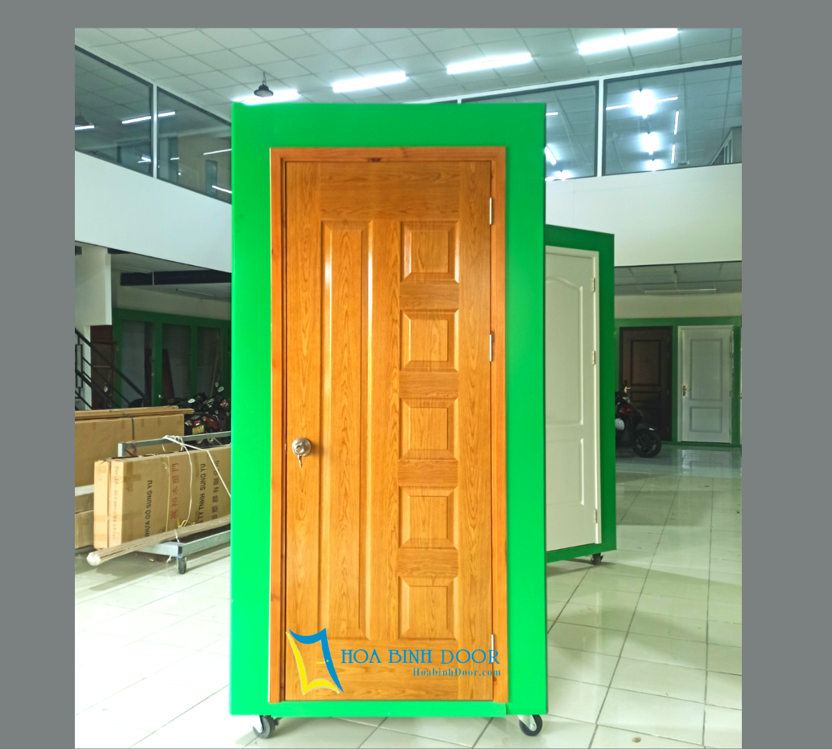 Cửa gỗ HDF veneer tại Củ Chi