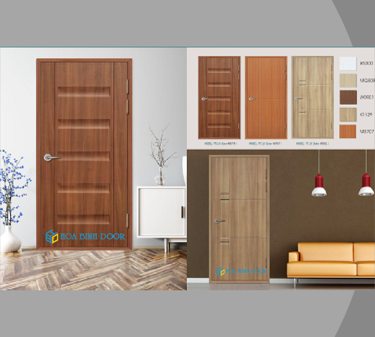 Cấu tạo cửa nhựa ABS Hàn Quốc