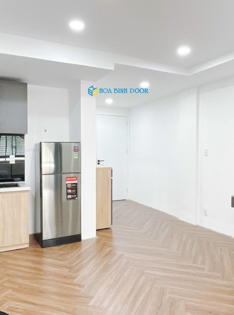 Cửa gỗ HDF sơn tại Bình Phước