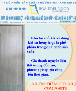 Cửa nhựa Composite tại Gò Vấp - Cửa nhựa giá rẻ