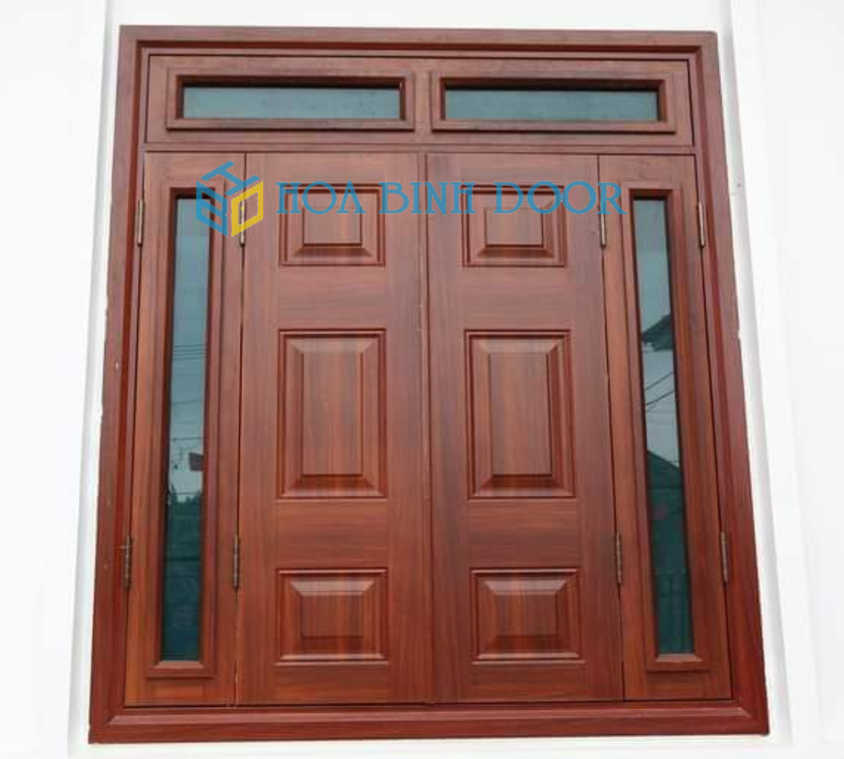 Báo giá cửa thép vân gỗ 