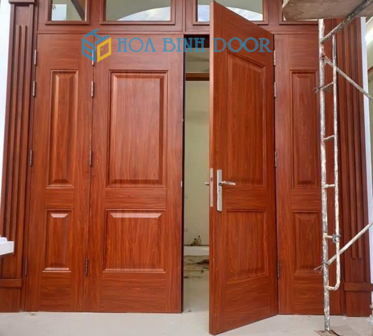 Báo giá cửa thép vân gỗ 