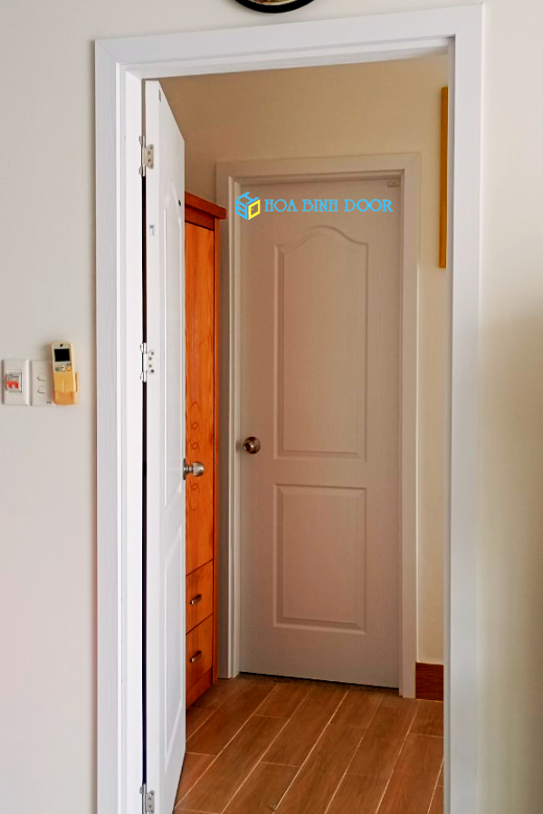 Cửa gỗ HDF sơn tại Quận 8
