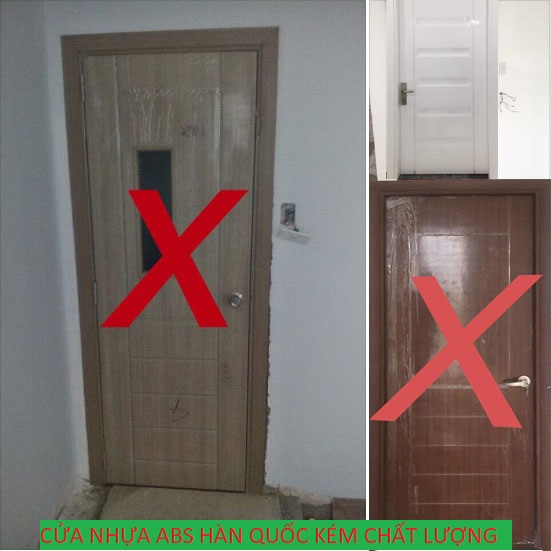 Cửa nhựa ABS Hàn Quốc tại Bình Chánh