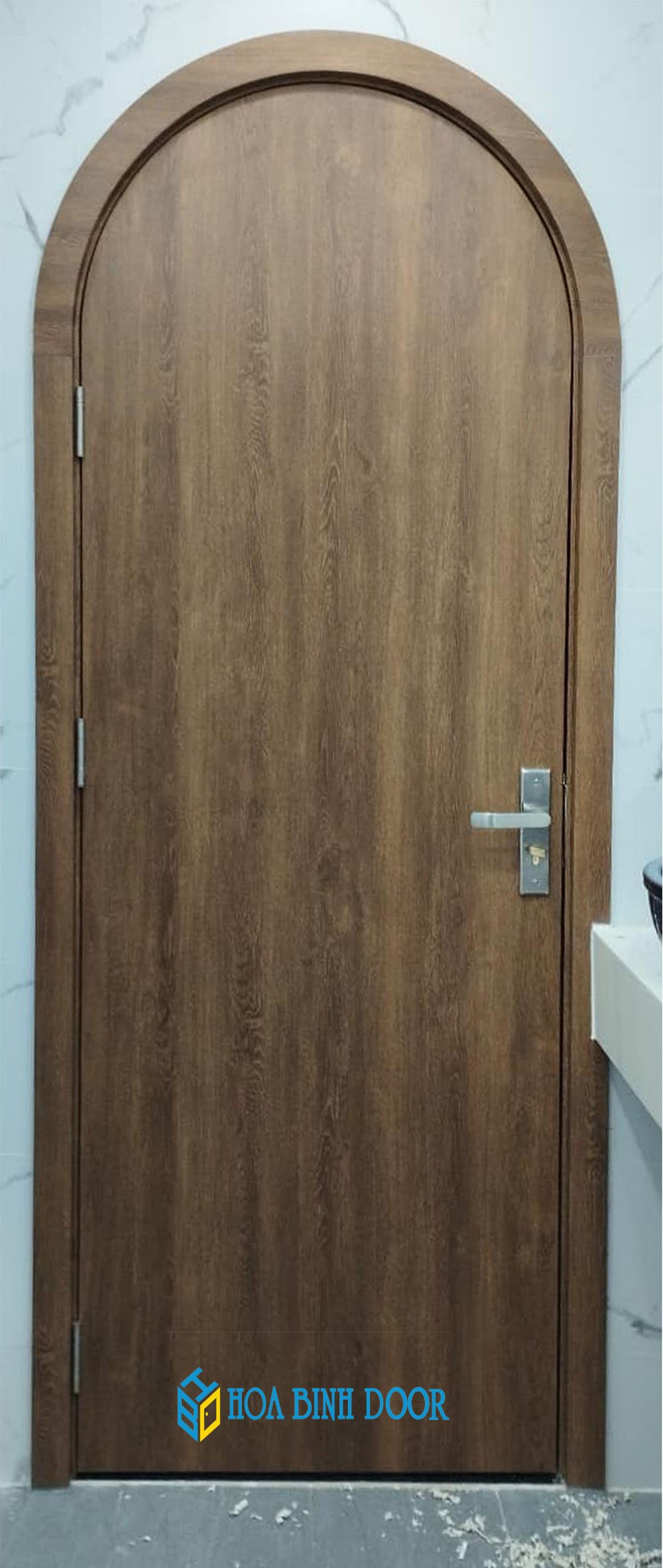 Cửa gỗ HDF sơn tại Quận 8