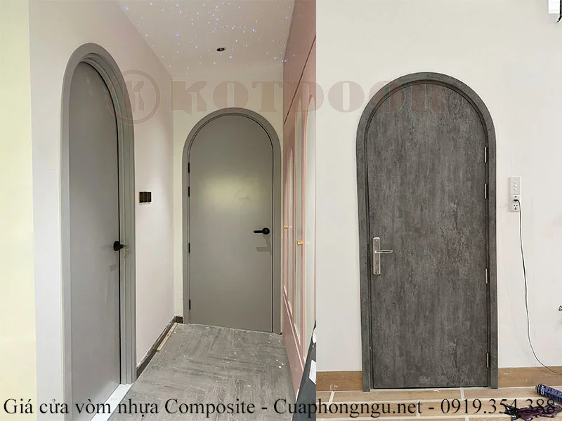 Giá cửa vòm nhựa Composite