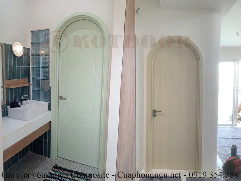 Giá cửa vòm nhựa Composite