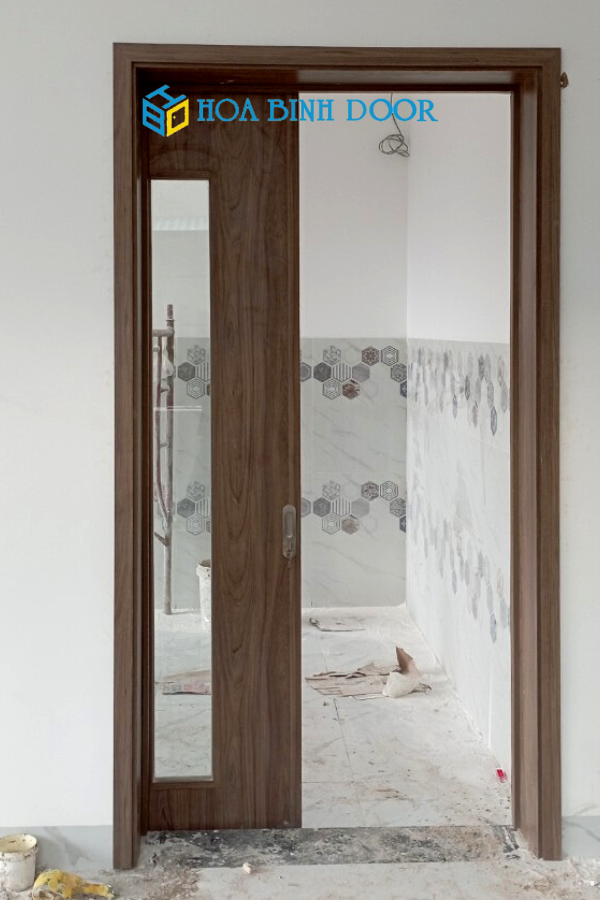 Cửa lùa gỗ công nghiệp An Cường