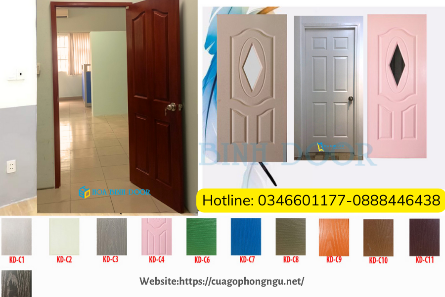Cửa gỗ HDF sơn tại Đồng Nai