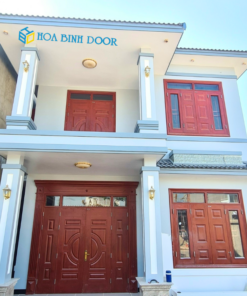 Cửa thép vân gỗ tại Lâm Đồng