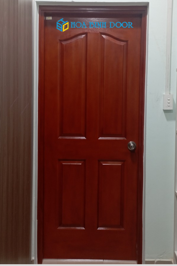Cửa gỗ HDF sơn tại Gò Vấp