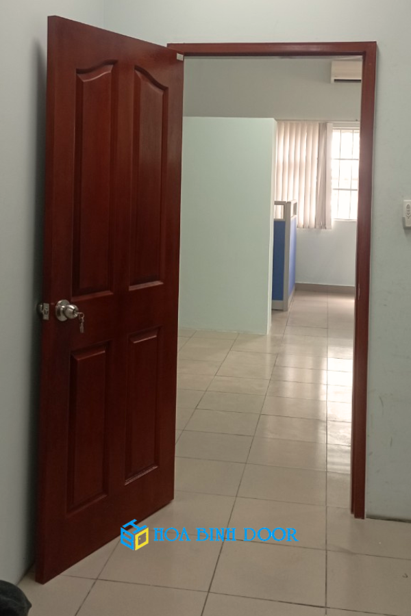 Cửa gỗ HDF sơn tại Gò Vấp