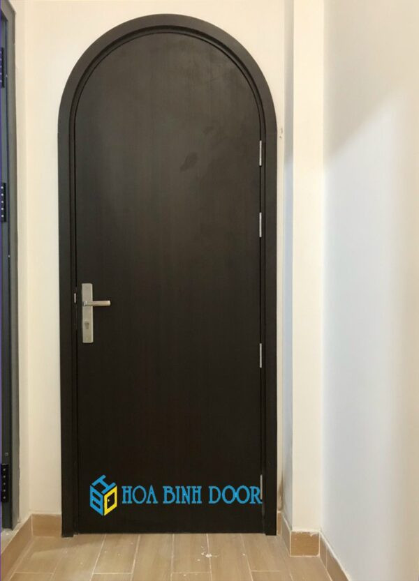 Cửa nhựa vòm composite sơn PU tại Quận 4