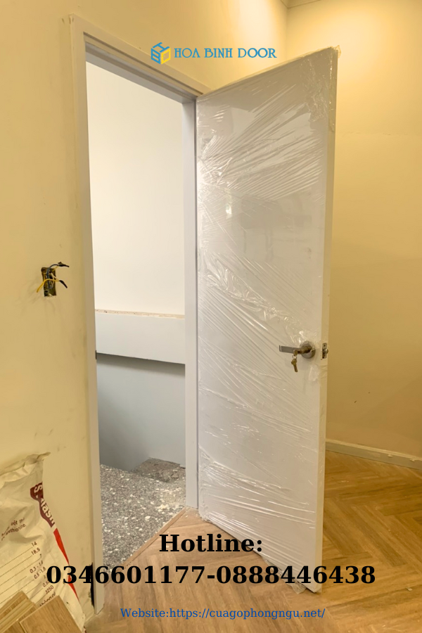 Cửa gỗ MDF sơn tại Gò Vấp