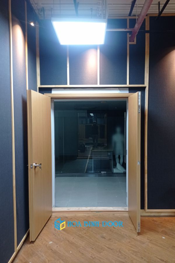 Cửa gỗ công nghiệp Melamine tại Bình Thạnh