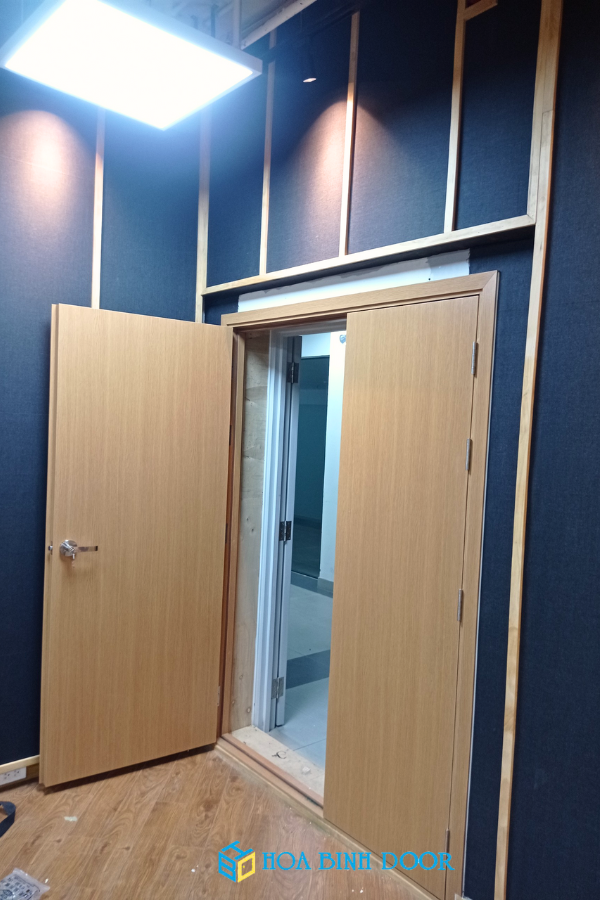 Cửa gỗ công nghiệp Melamine tại Bình Thạnh