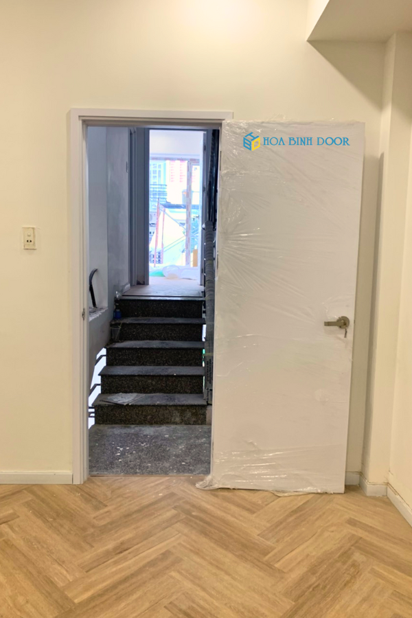 Cửa gỗ MDF sơn tại Gò Vấp