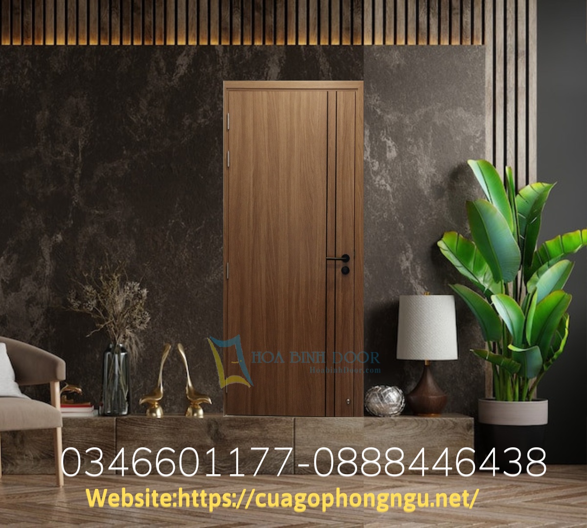 Cửa gỗ MDF Melamine tại Vũng Tàu