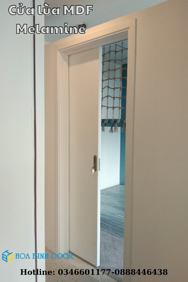 Cửa lùa MDF Melamine tạo Quận 9