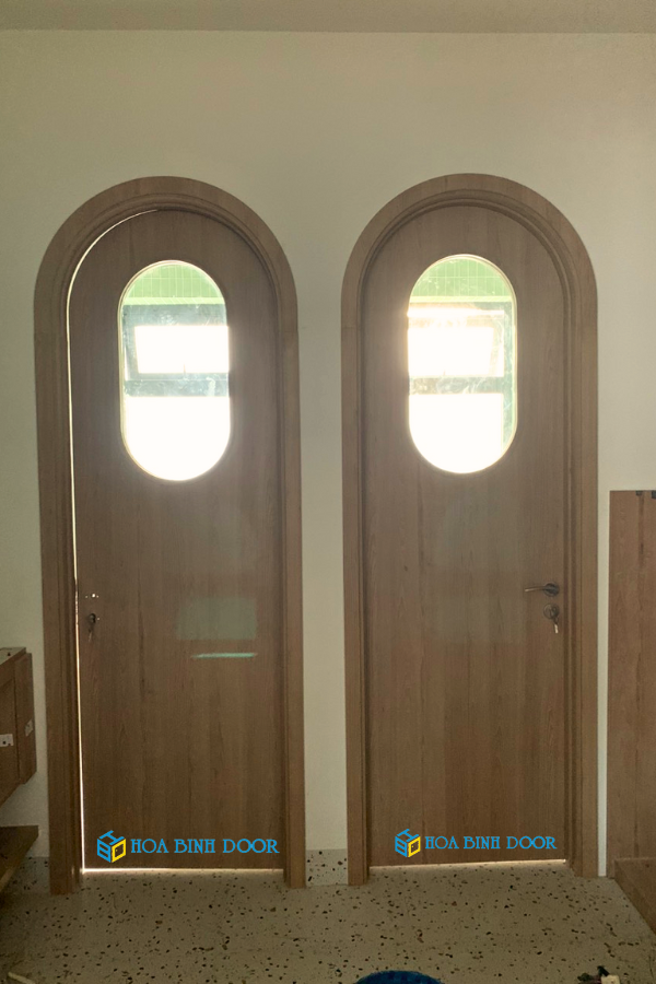 Cửa gỗ vòm MDF Melamine tại Vũng Tàu