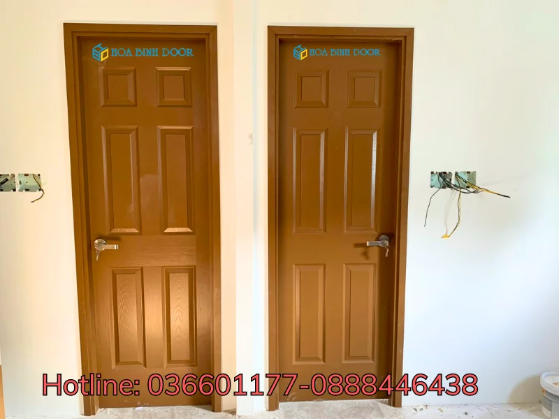 Cửa gỗ HDF sơn tại Thủ Đức