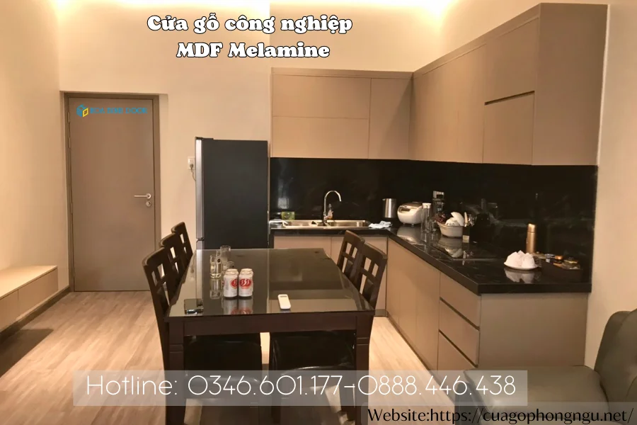 Báo giá cửa gỗ Melamine tại Quận 5