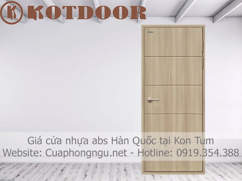 Giá cửa nhựa abs hàn quốc tại Kon Tum