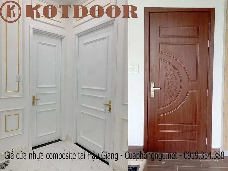 Giá cửa nhựa composite tại Hậu Giang