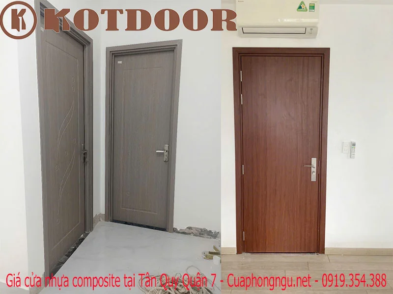 Giá cửa nhựa composite tại Tân Quy Quận 7 